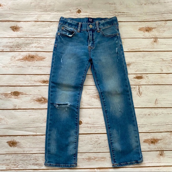 GAP Other - GAP Kids Straight Jeans Distressed Stretch